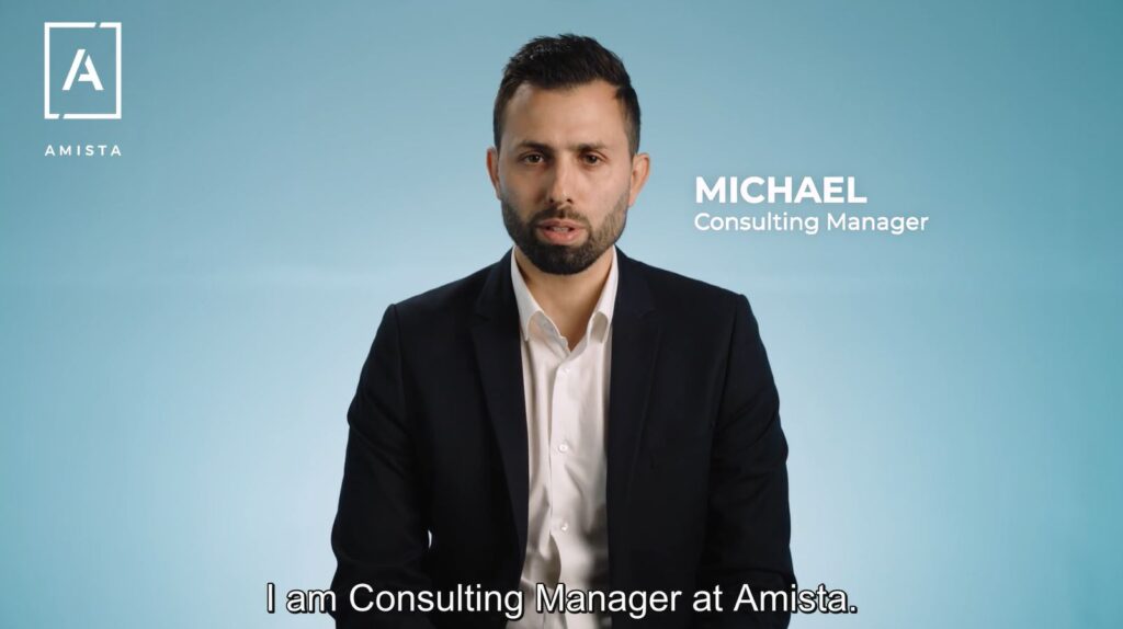 Michael Hossain consulting manager Amista