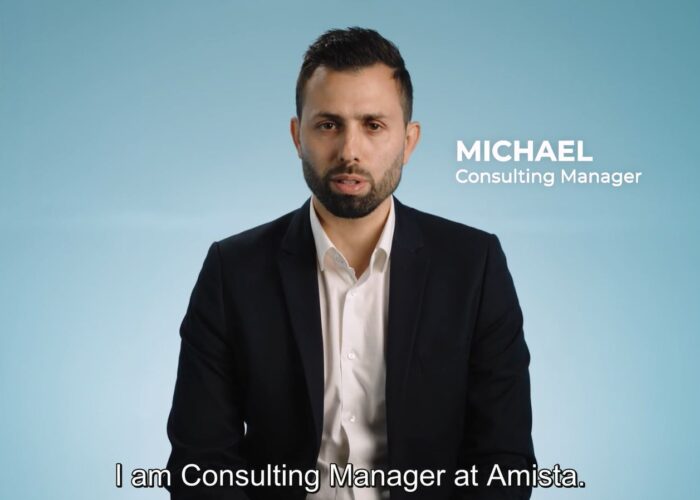 Michael Hossain consulting manager Amista